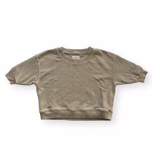 Something Navy Boxy Sweatshirt
